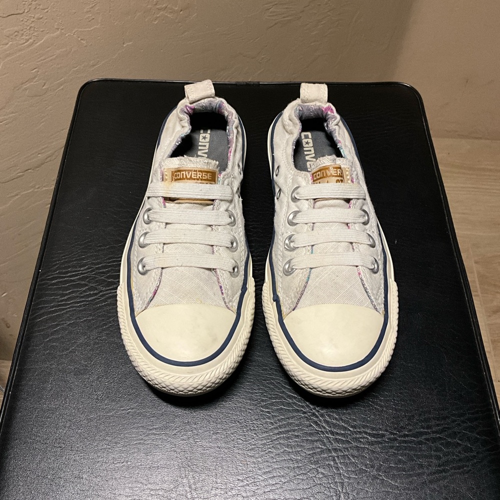Converse Chuck Taylor All Star Shoreline Low Top Slip On Canvas (Rope) Sneakers - Picture 2 of 5